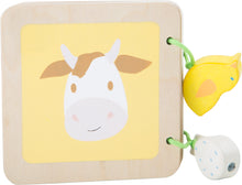 Load image into Gallery viewer, Wooden Baby Farm Book