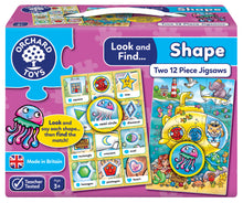 Load image into Gallery viewer, Look & Find Shapes Jigsaw
