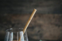 Load image into Gallery viewer, Reusable Drinking Straws - Bamboo - 10 Pack