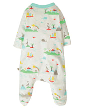 Load image into Gallery viewer, Kai Kimono Babygrow - Island Life