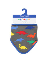 Load image into Gallery viewer, Dinosaur Print Dribble Bib
