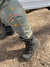 Load image into Gallery viewer, Mushrooms Adult Stretch Twill Dungarees