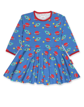 Load image into Gallery viewer, Space Skater Dress