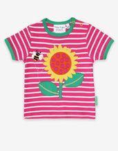 Load image into Gallery viewer, Sunflower Applique SS T-Shirt