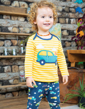 Load image into Gallery viewer, Parsnip Pants - Space Blue Rainbow Roads