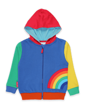 Load image into Gallery viewer, Rainbow Applique Hoodie