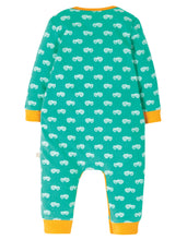 Load image into Gallery viewer, Charlie Romper - Pacific Aqua Tractors