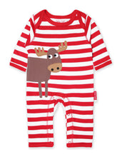 Load image into Gallery viewer, Moose Wrap Around Sleepsuit