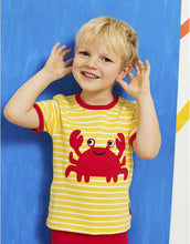 Load image into Gallery viewer, Crab Applique T-Shirt