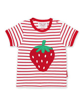 Load image into Gallery viewer, Strawberry Applique T-Shirt