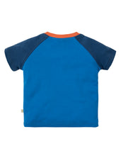 Load image into Gallery viewer, Renny Raglan T-shirt - Sail Blue/Octopus