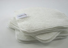 Load image into Gallery viewer, Bamboo Cotton Terry Wipes 12pk