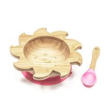 Load image into Gallery viewer, Baby Bamboo Weaning Bowl and Spoon Set - You Are My Sunshine