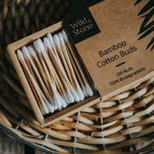 Load image into Gallery viewer, Bamboo Cotton Buds - Biodegradable & Vegan - 200 Pack