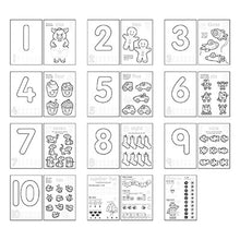 Load image into Gallery viewer, Number Colouring Book