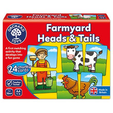 Load image into Gallery viewer, Farmyard Heads and Tails Game
