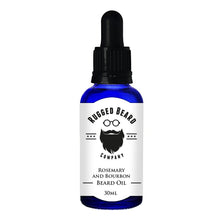 Load image into Gallery viewer, Rosemary and Bourbon Beard Conditioning Oil
