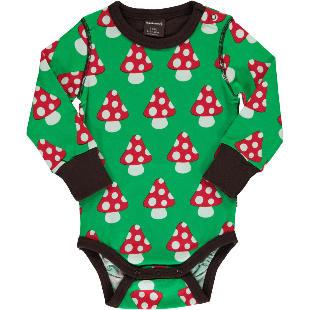 Classic Mushroom LS Bodysuit