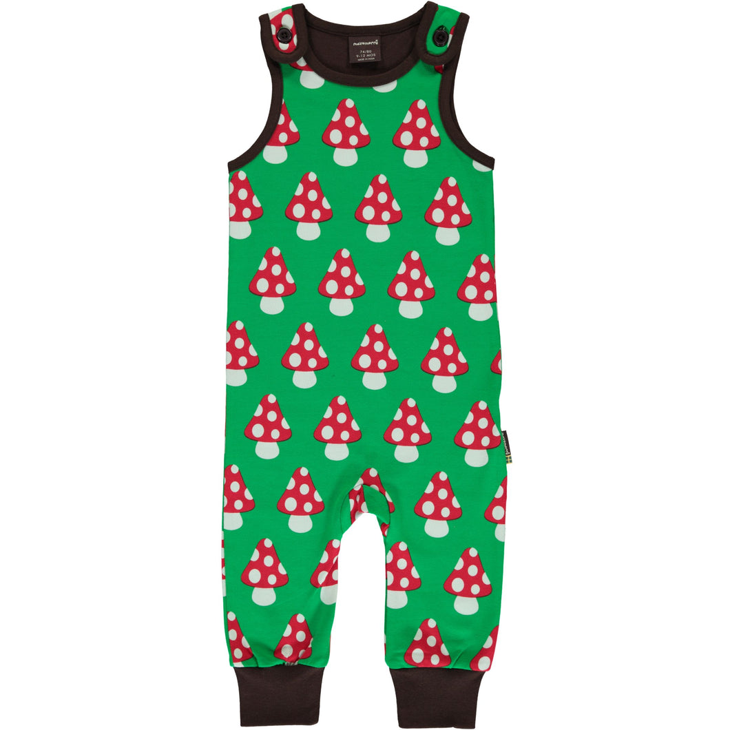 Classic Mushroom Dungarees