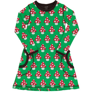 Classic Mushroom LS Dress