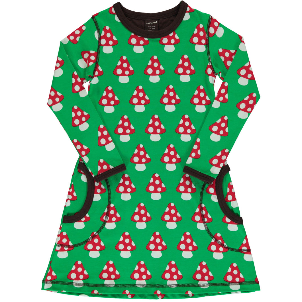 Classic Mushroom LS Dress