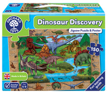 Load image into Gallery viewer, Dinosaur Discovery Jigsaw Puzzle

