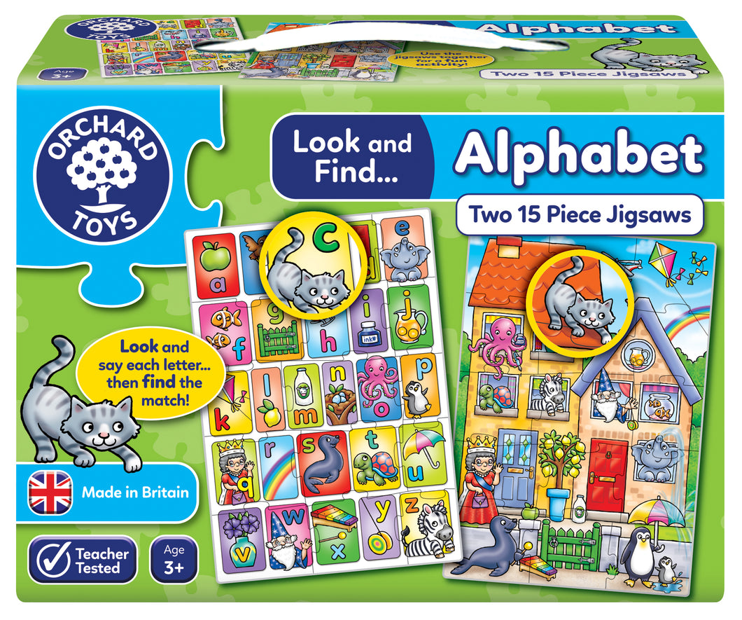 Look & Find Alphabet Jigsaw