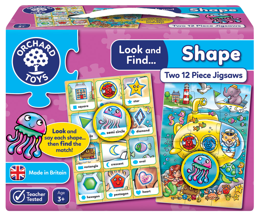 Look & Find Shapes Jigsaw