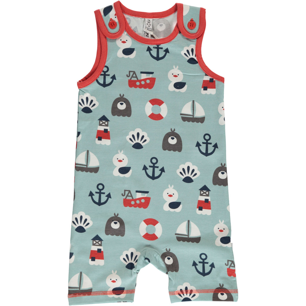 Blue Ocean Short Playsuit
