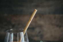 Load image into Gallery viewer, Reusable Drinking Straws - Bamboo - 10 Pack

