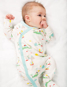 Kai Kimono Babygrow - Island Life