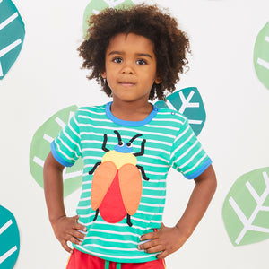 Beetle Applique T-Shirt