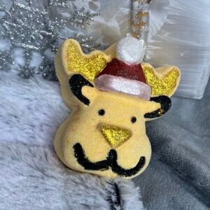 Jingleberry Reindeer Bath bomb