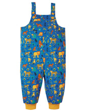 Load image into Gallery viewer, Parsnip Dungaree - Cobalt Big Cats
