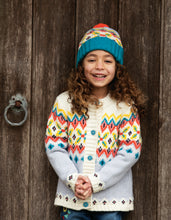 Load image into Gallery viewer, Blizzard Bobble Hat - Tin Roof Fairisle
