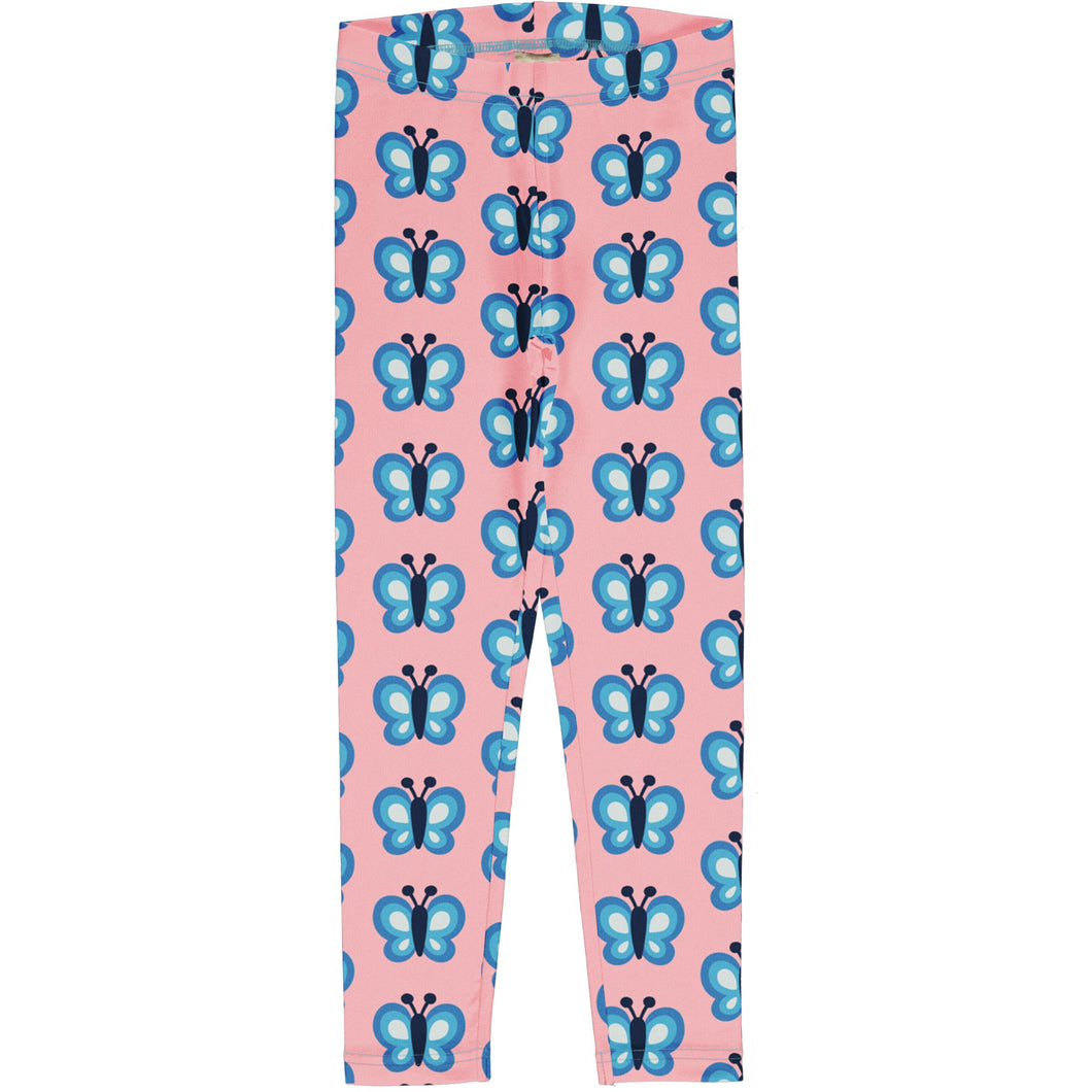 Blue Wing Butterfly Leggings
