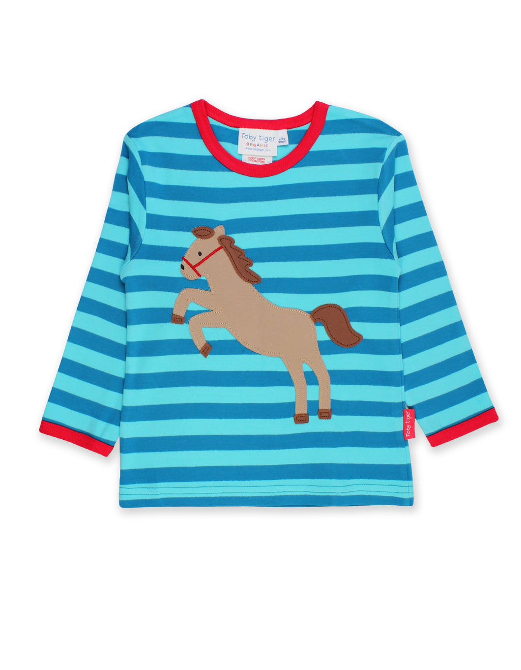 Jumping Horse Applique Top