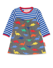 Load image into Gallery viewer, Dinosaur Print Dress
