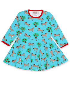 Horse Skater Dress