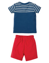 Load image into Gallery viewer, Porthleven Outfit - Marine Blue Breton/Turtle
