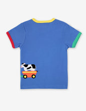 Load image into Gallery viewer, Animal Train Applique SS T-Shirt
