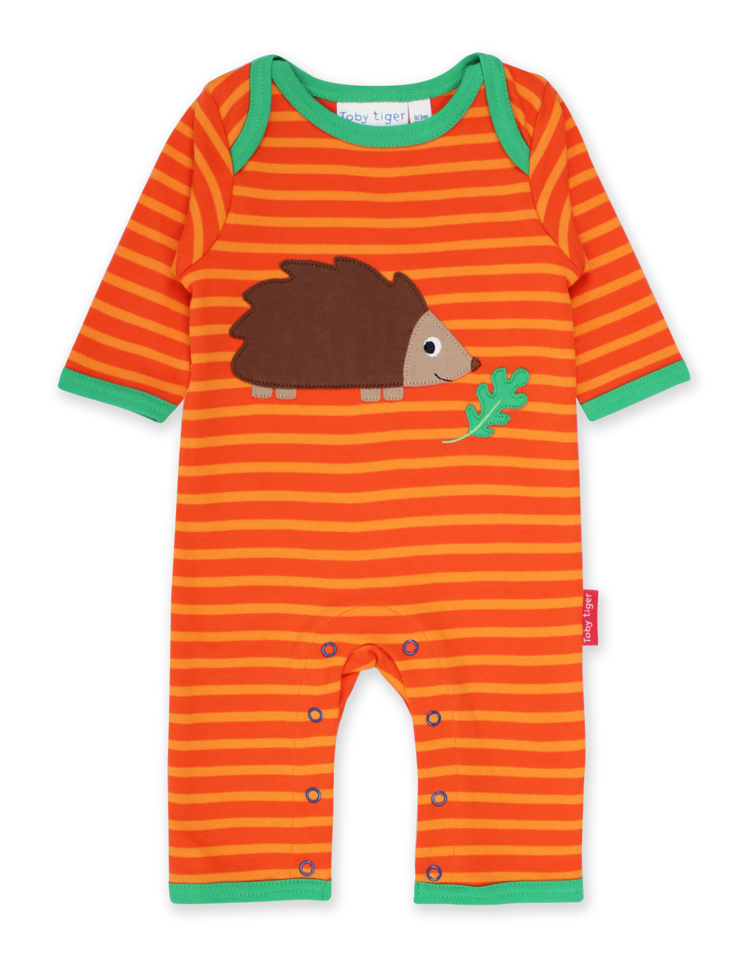 Hedgehog Applique Sleepsuit
