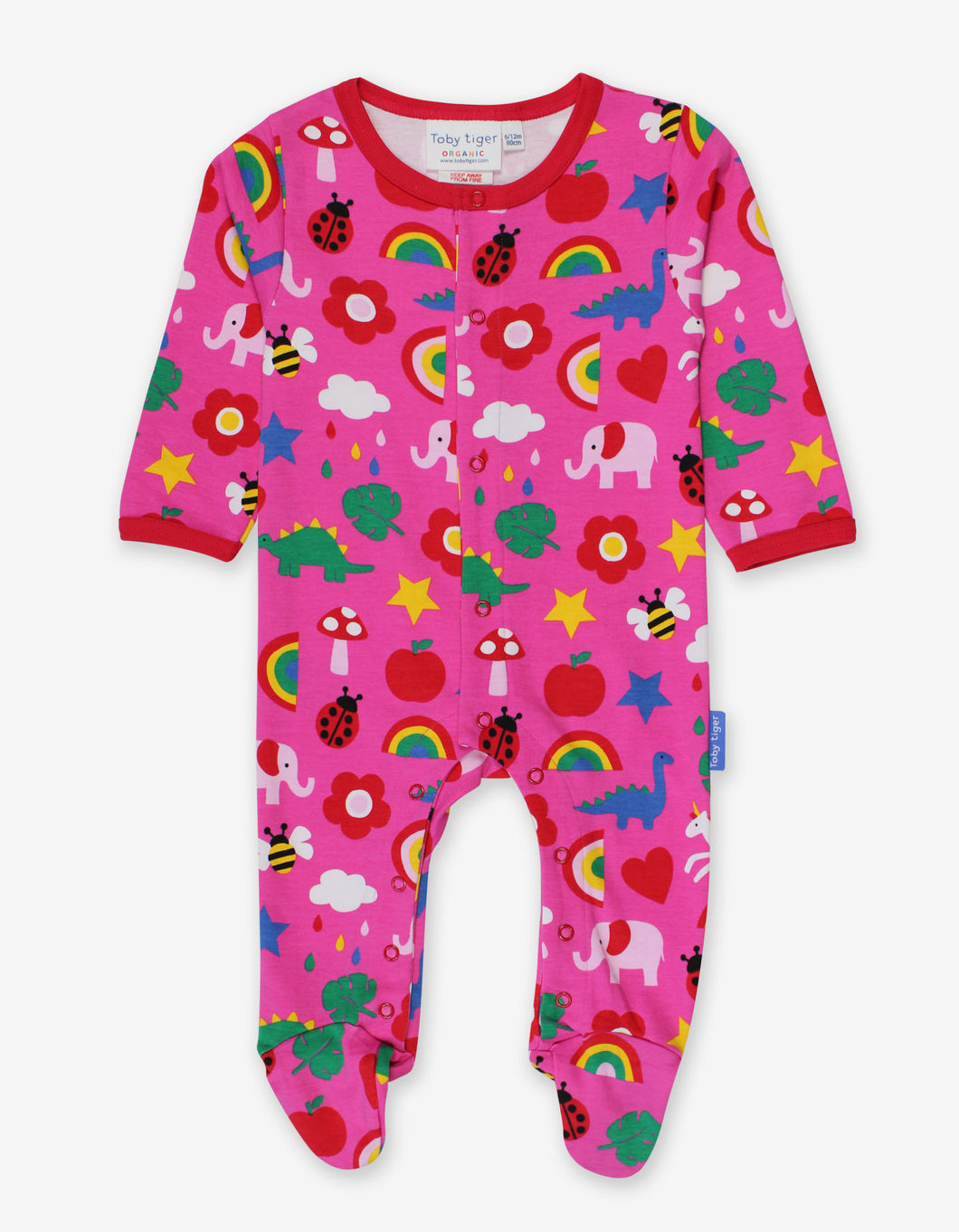 Magical Mix-Up Print Sleepsuit