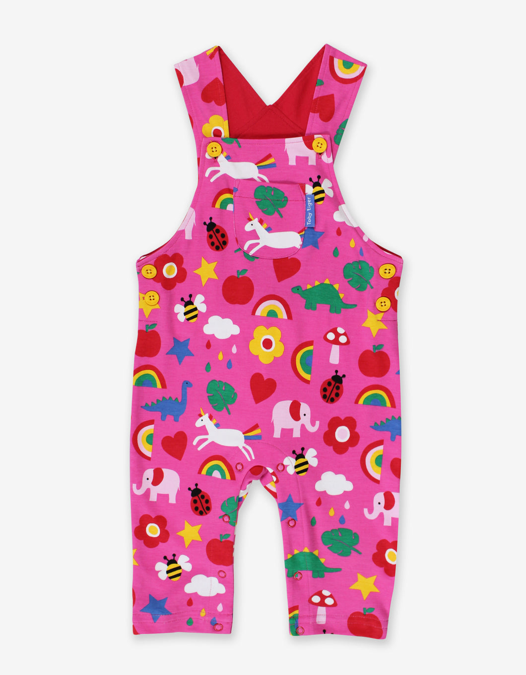 Magical Mix-Up Print Dungarees
