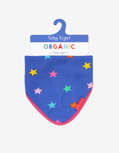 Multi Star Print Dribble Bib