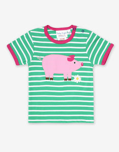 Pig Applique SS T-Shirt
