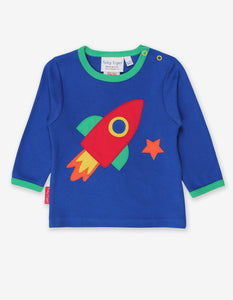 Rocket Planet Appliqué Top