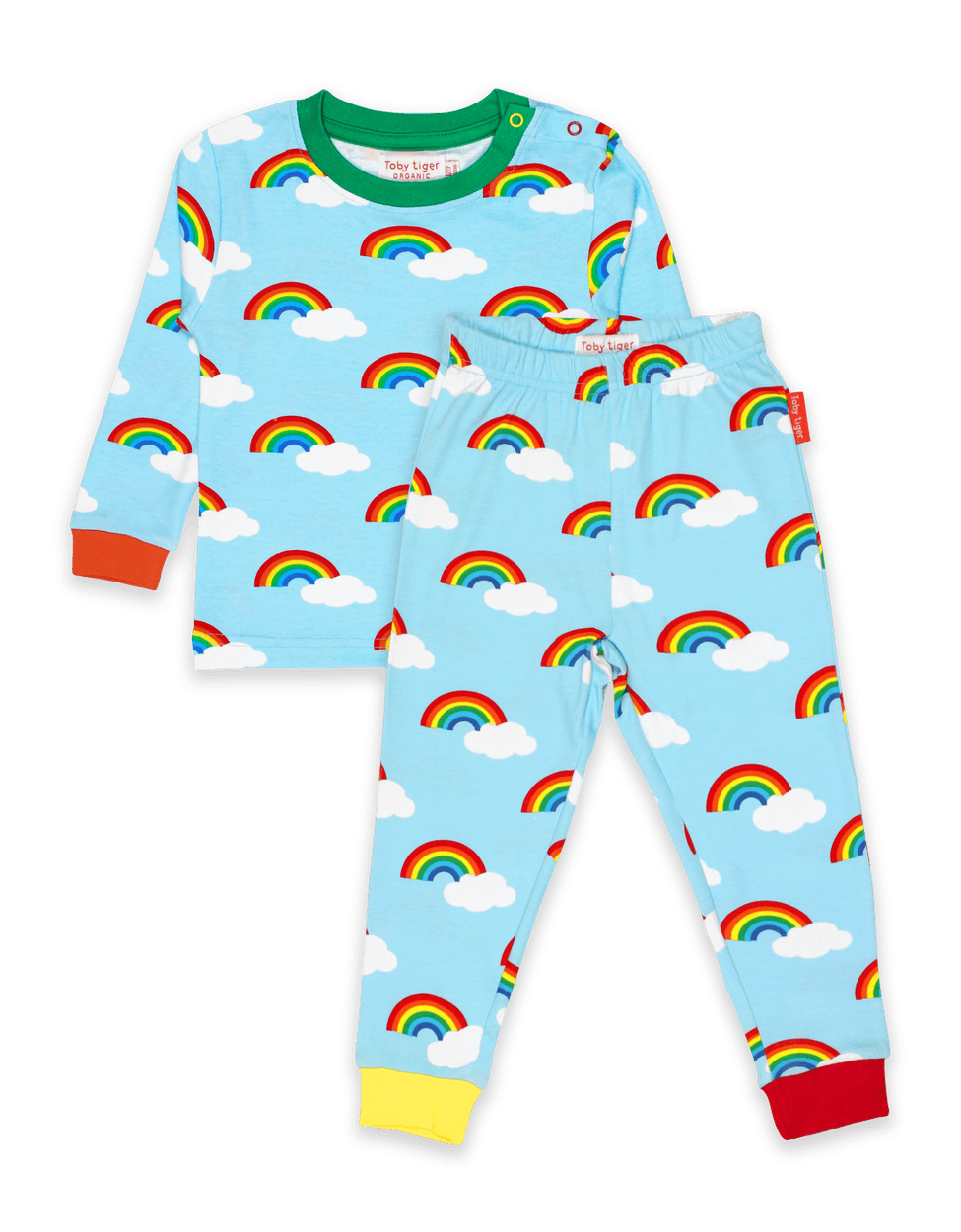 Childrens rainbow outlet pyjamas