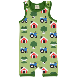 Forest Farm Short Playsuit