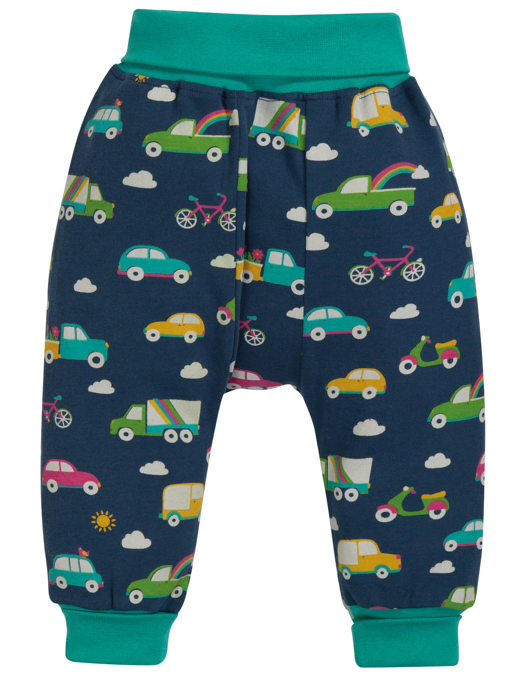 Parsnip Pants - Space Blue Rainbow Roads